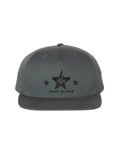 Flat Brim Star Hat